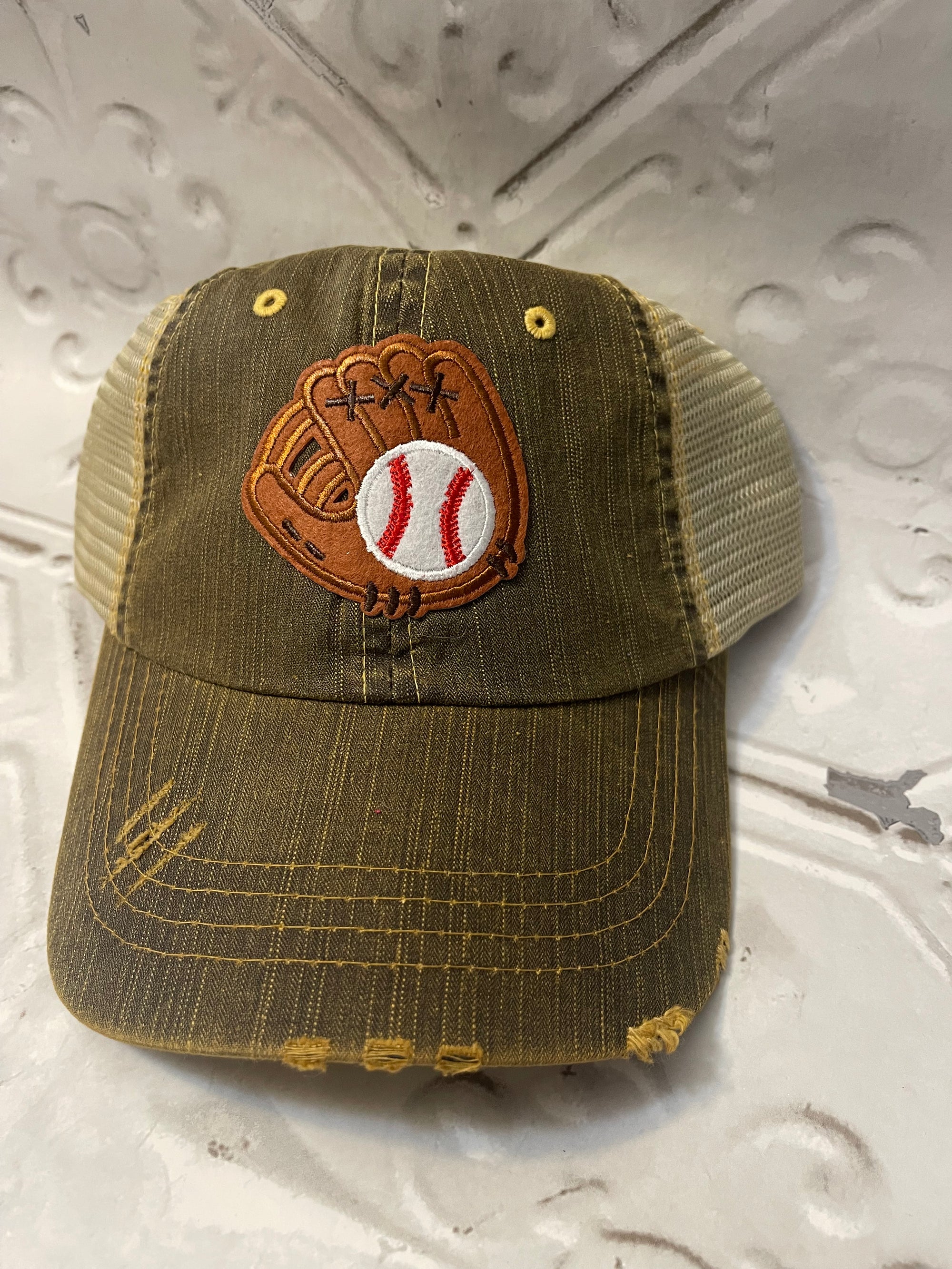 Baseball Hat Distressed