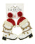boutique shopping pensacola santa boot earrings jewelry accessories dangle christmas holiday seasonal