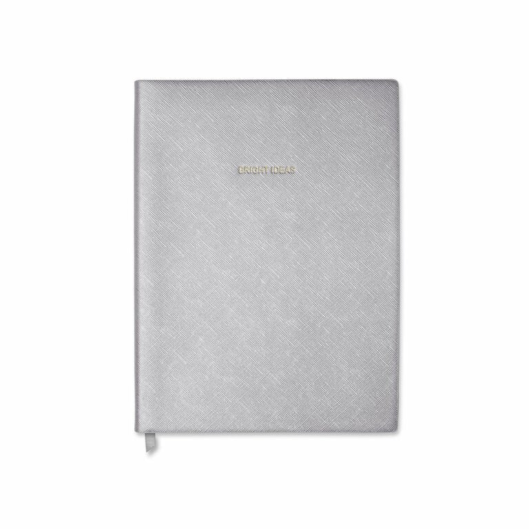 KL Notebook, Bright Ideas, Metallic Silver