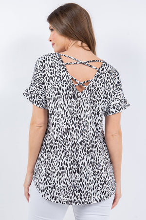boutique shopping pensacola top blouse clothing leopard curvy plus