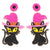 Witchy Cat Earrings