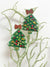 Blingy Gems Christmas Tree Earrings