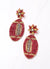 pensacola boutique florida state FSU seminoles noles football gameday earrings garnet and gold