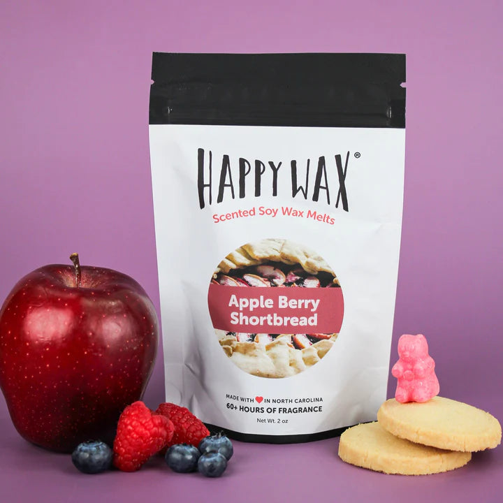 Happy Wax Apple Berry Shortbread 2oz Pouch