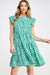 boutique shopping pensacola dress clothing green leopard print office