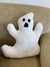 White Ghost Sherpa Pillow