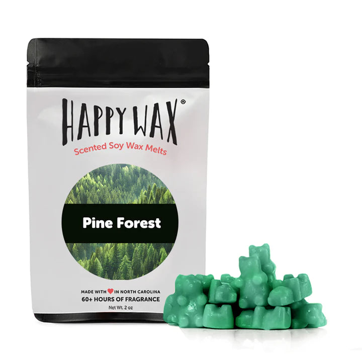 Happy Wax Pine Forest 2oz Pouch - La Di Da Boutique
