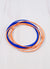 Touchdown Bracelet Set Blue/Orange