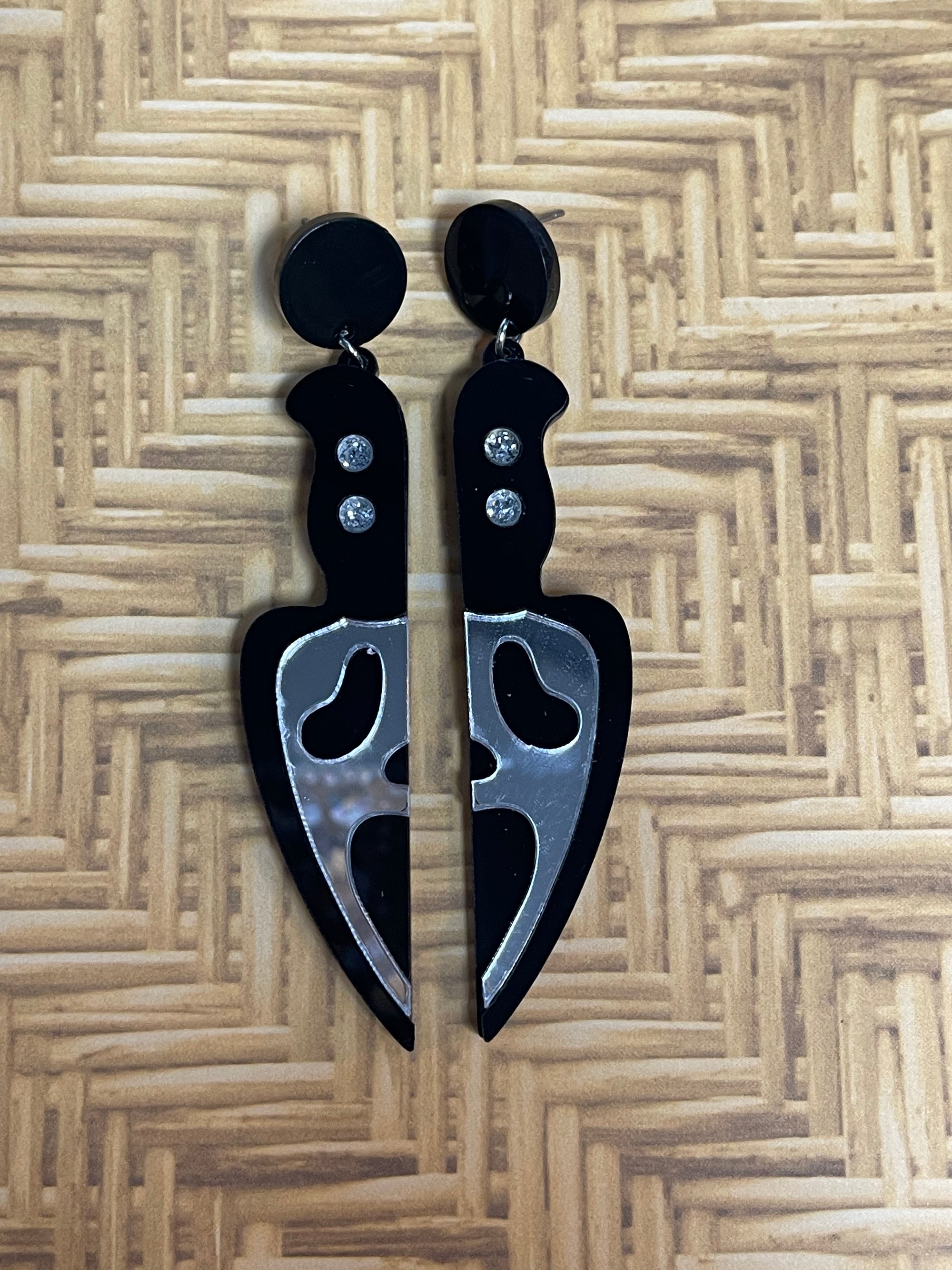 Spooky Knife Earrings