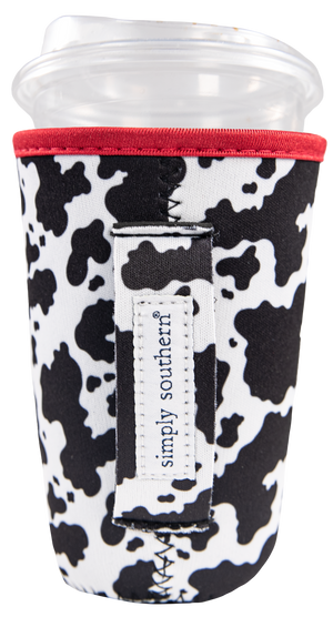 shopping local boutique pensacola florida simply southern iced drink sleeves starbucks dunkin donuts mcdonalds cow print 
