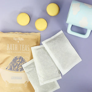 Lavender Infused Bath Teas