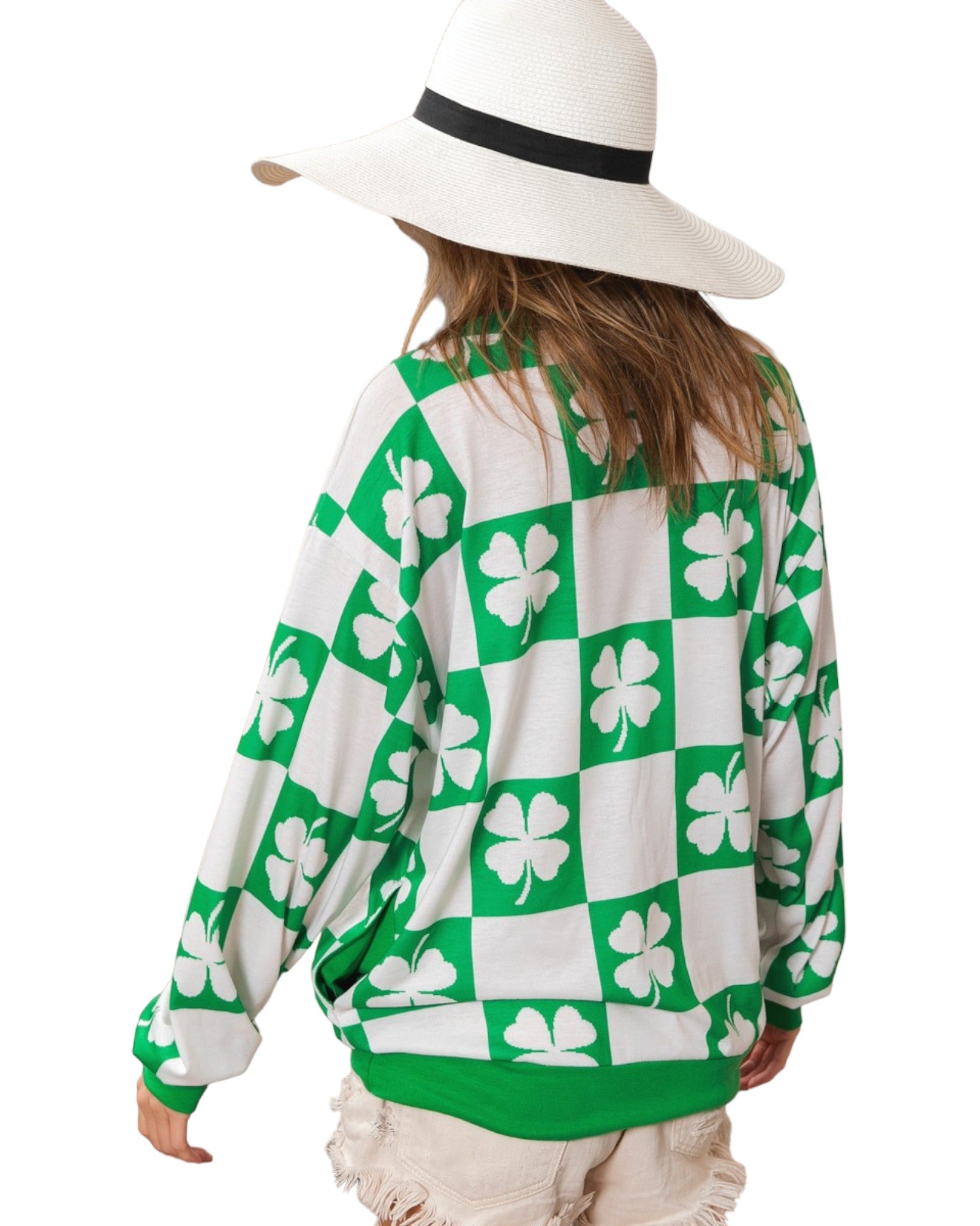 All The Luck Clover Tunic