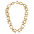 Conrad Rectangle Chain Link T-Bar Necklace