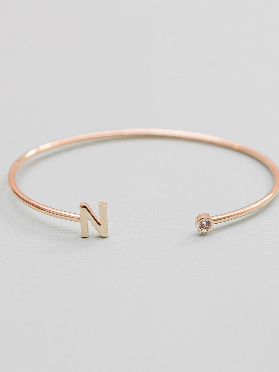 Michelle McDowell Initial Cuff Bracelet at Initial Styles Jupiter