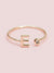 Initial Pave Ring, Gold