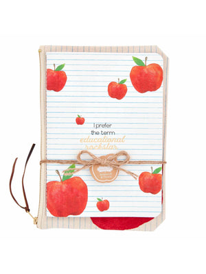Teacher Notebook & Pouch Gift Set