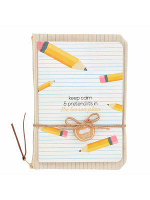 Teacher Notebook & Pouch Gift Set