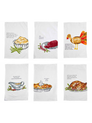Thanksgiving Food Towels