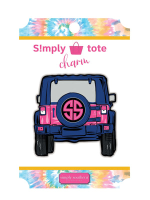 Boutique Pensacola SS Simply Tote Charms Car
