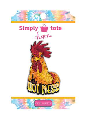Boutique Pensacola SS Simply Tote Charms Hot mess