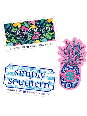 Boutique Pensacola SS Sticker Pack Tropical