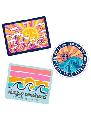 Boutique Pensacola SS Sticker Pack Wave