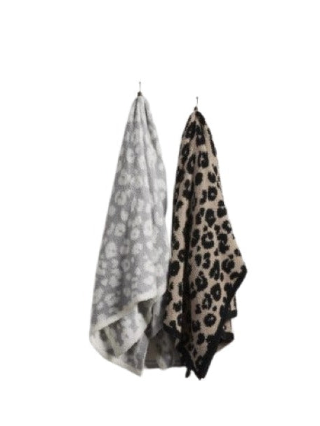 Boutique Pensacola Soft Leopard Blanket