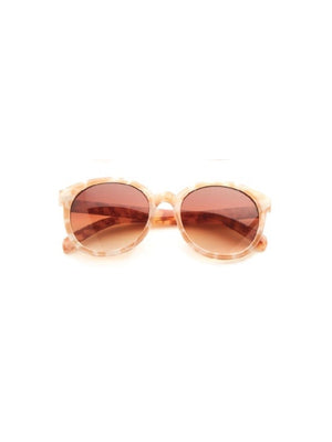 Boutique Pensacola Sunglasses With Glitz Cork Case Dark Taupe
