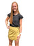 Boutique Pensacola That's a Wrap Skirt Mustard View