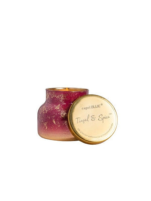 Boutique Pensacola Tinsel & Spice Glimmer Candle, 8 oz View
