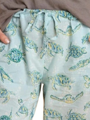 Boutique Pensacola Turtle Pant in a Bag Pajamas Zoom View