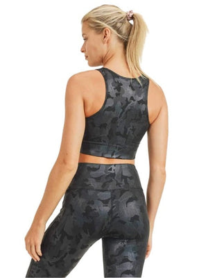 Boutique Pensacola Working It Out Camo Sports Bra Back