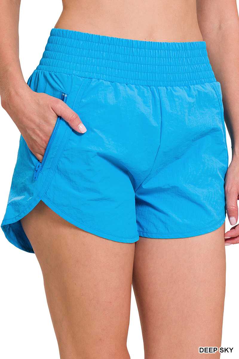 Going for a Run Shorts, Sky Blue