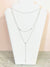 Leah Lariat 3 Layer Drop Necklace Katie Loxton KLJ2835