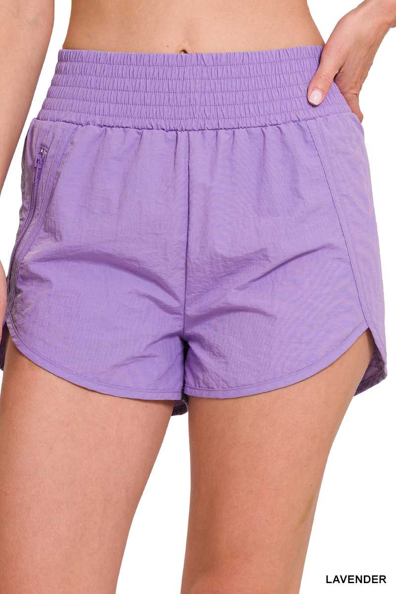 Going for a Run Shorts, Lavender