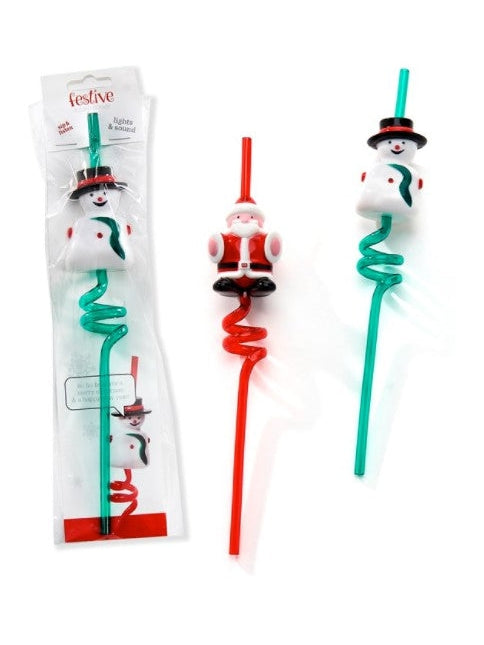 CLEARANCE Holiday Speaking Straw