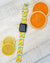 Citrus Summer Printed Watch Band, M/L