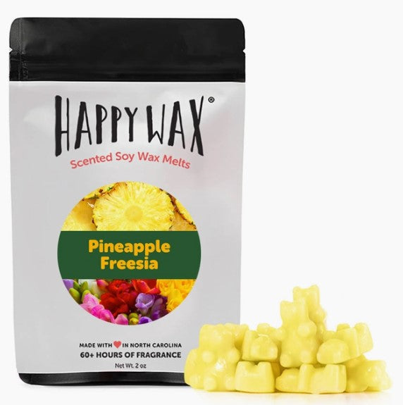 Happy Wax Pineapple Freesia 2oz Pouch