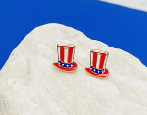 All American Stud Earrings, Assorted