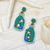 Seashell Bottle Beaded Earrings
