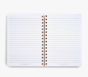 Happiness Spiral Notebook Coral KL