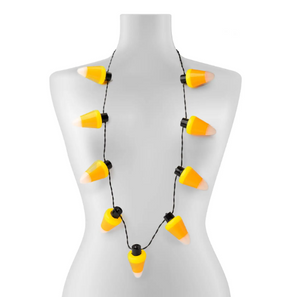 Spooky Flashing Halloween Necklace