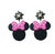 Magic Girl Mouse Beaded Earrings
