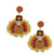 Gobble Turkey Earrings