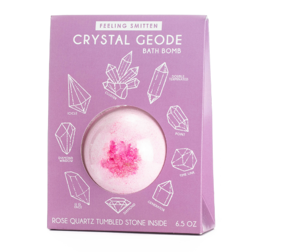 CLEARANCE Crystal Geode Bath Bomb