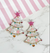 Chic Christmas Tree Acrylic Earrings