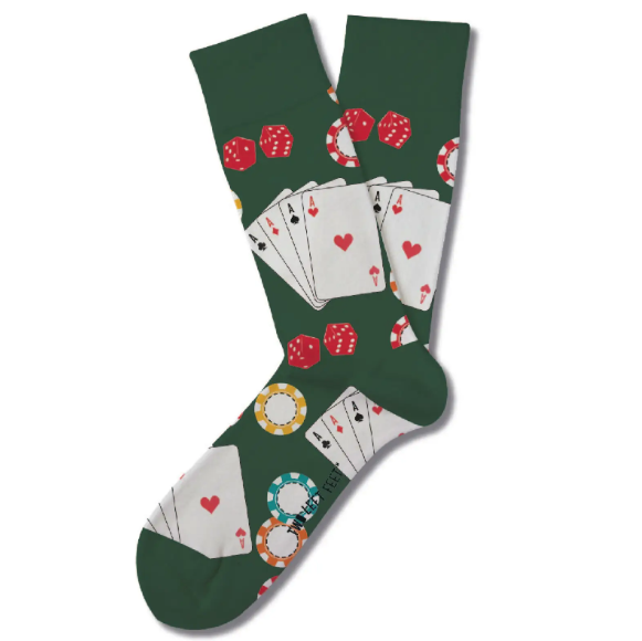 boutique shopping pensacola youre bluffing socks casino poker dice cards gift clothing