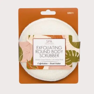 boutique shopping pensacola exfoliating round body scrubber self-care beauty gift