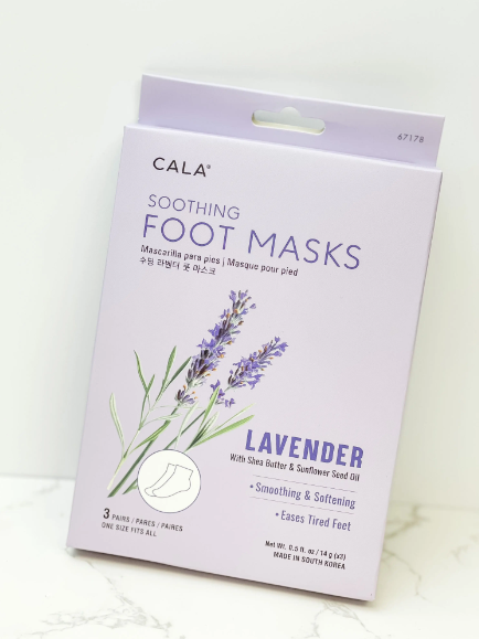 Soothing Lavender Foot Masks - La Di Da Boutique
