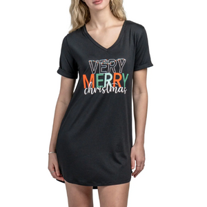boutique shopping pensacola christmas sleep shirt jammie clothing top holiday seasonal